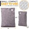 Activated Charcoal Odor Absorber 10x3.5oz w Hooks. Nature Fresh Bamboo Charcoal Air Purifying Bag Home Closet Air Freshener Deodorizer Odor EliRAHEEVtor | RAHEEV®